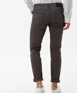 Five-Pocket-Hose in Two Tone-Optik black