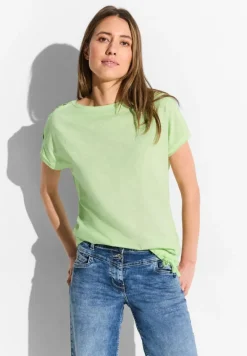 Flammgarn T-Shirt matcha lime