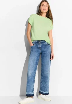Flammgarn T-Shirt matcha lime