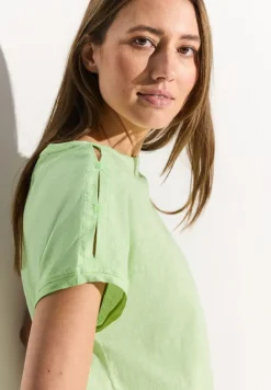 Flammgarn T-Shirt matcha lime