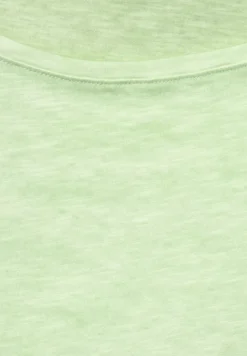 Flammgarn T-Shirt matcha lime
