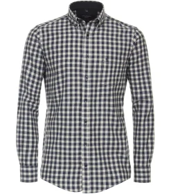 Flanellhemd blau