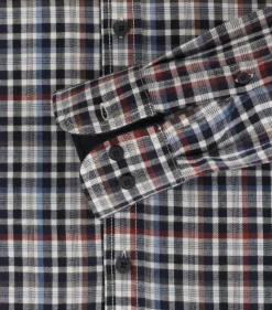 Flanellhemd blau2