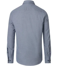 Flanellhemd blau