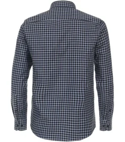 Flanellhemd blau