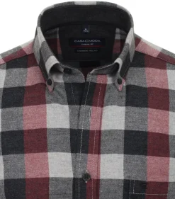 Flanellhemd rot