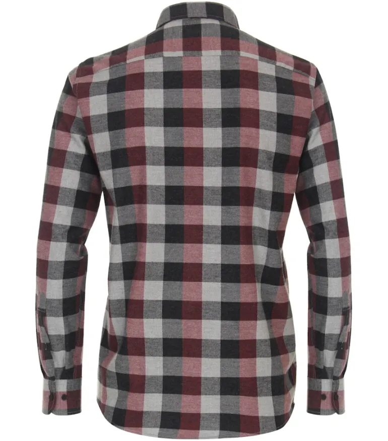 Flanellhemd rot
