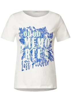 Fotoprint T-Shirt vanilla white