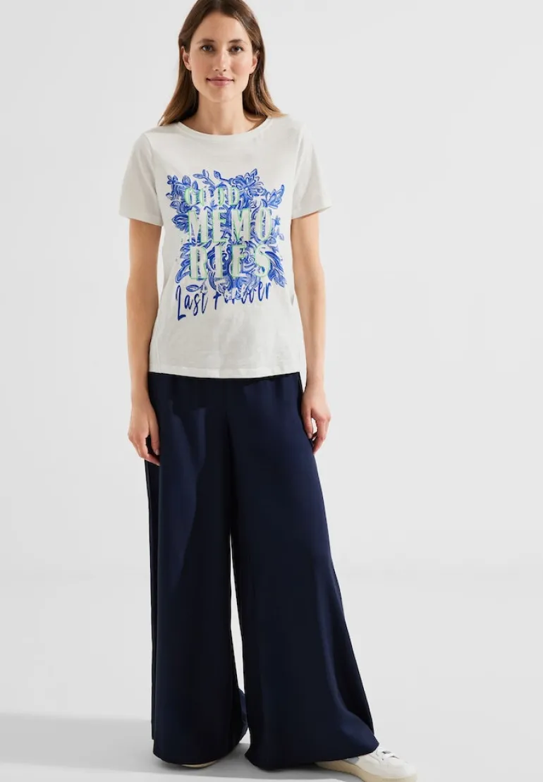 Fotoprint T-Shirt vanilla white
