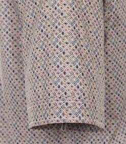 Freizeithemd Kurzarm blau