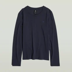 Front seam r t ls wmn osaka blue