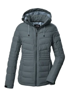 Funktionsjacke in Daunenoptik 00824 blaugrau