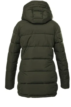 Funktionsjacke in Daunenoptik 00756- dunkeloliv