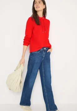 Funnelneck Sweatshirt pumkin orange