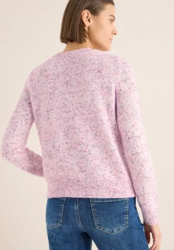 Gemusterter Strickpullover dark blossom melange