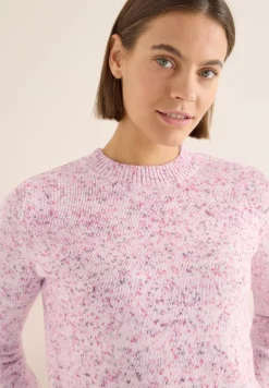 Gemusterter Strickpullover dark blossom melange