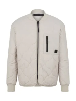 Gesteppte Bomberjacke light dove grey