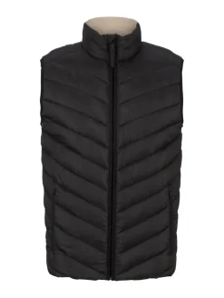 Gesteppte Weste black