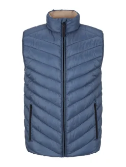 Gesteppte Weste china blue