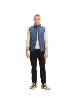 Gesteppte Weste china blue
