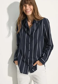 Gestreifte Bluse universal blue