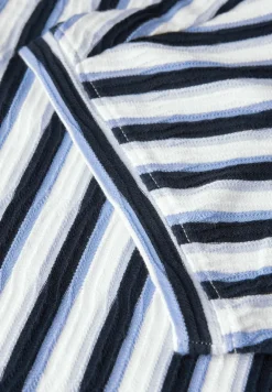 Gestreiftes Strukturshirt urban navy blue