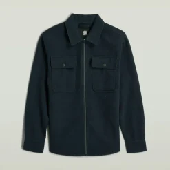 GPO Zip Overshirt legion blue