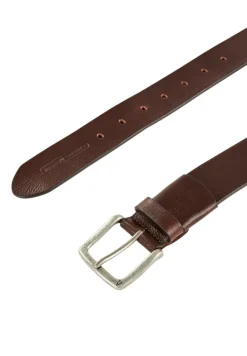Gürtel aus echtem Leder dark brown