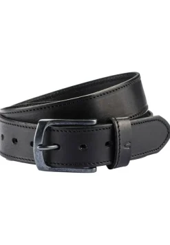Gürtel aus hochwertigem Leder black