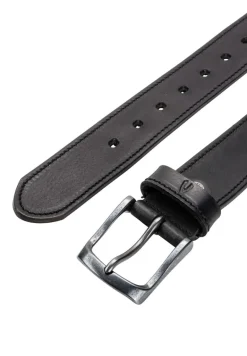 Gürtel aus hochwertigem Leder black