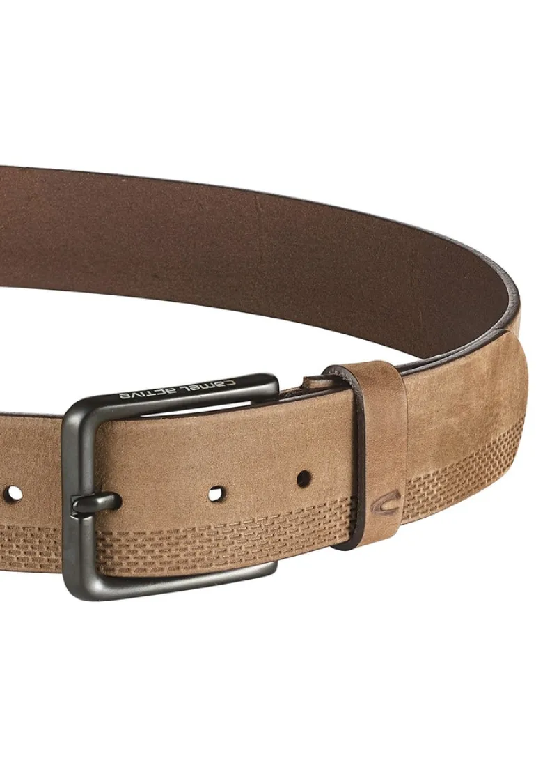 Gürtel aus Leder grey