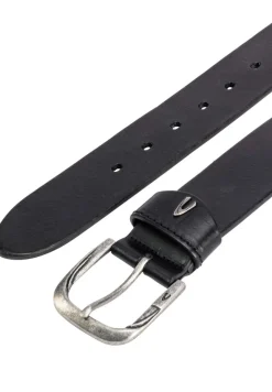 Gürtel aus Vollrindleder black