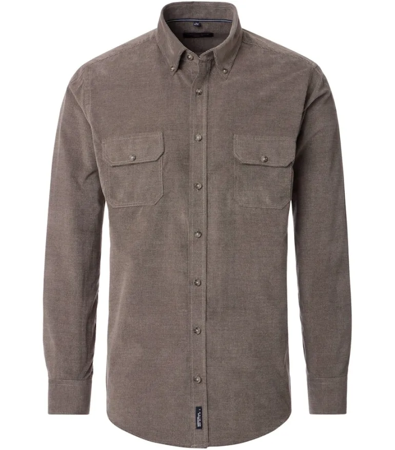 Hemdjacke beige
