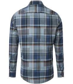 Hemdjacke blau