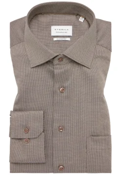 Hemd Langarm cognac
