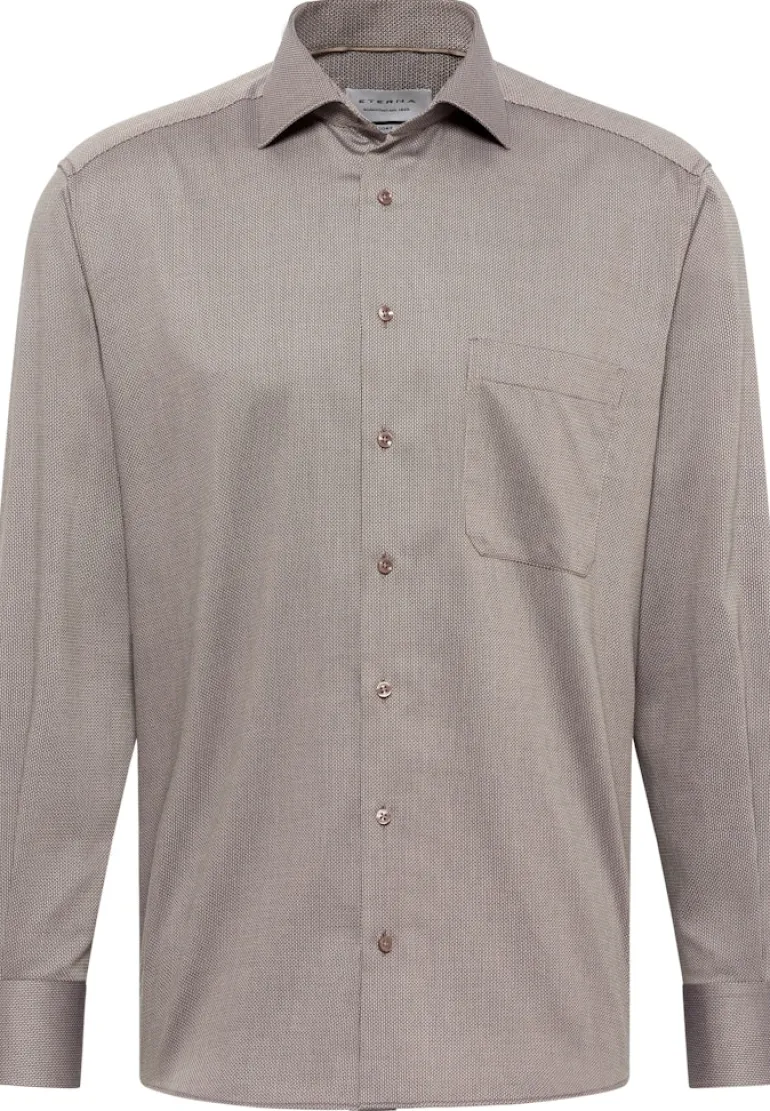 Hemd Langarm cognac