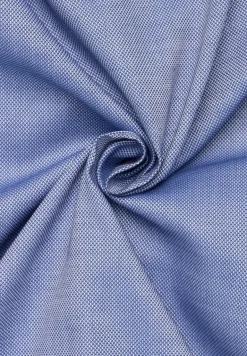 Hemd Natté Langarm navy