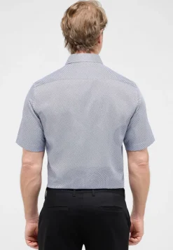 Hemd Twill Kurzarm blau
