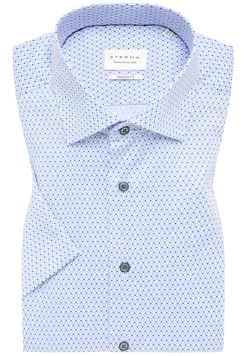 Hemd Twill Kurzarm hellblau