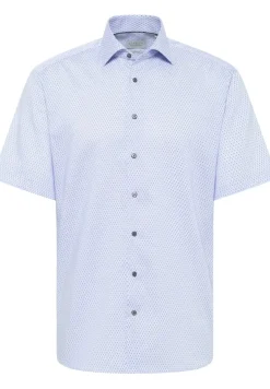 Hemd Twill Kurzarm hellblau