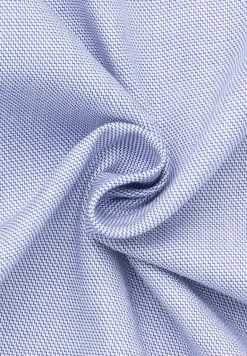 Hemd Twill Kurzarm mittelblau