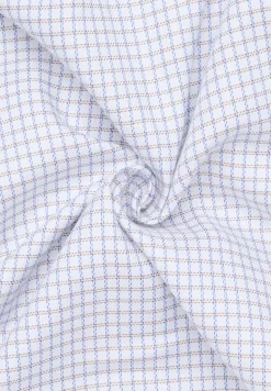 Hemd Twill Langarm blau