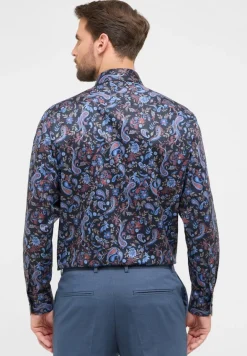 Hemd Twill Langarm denim