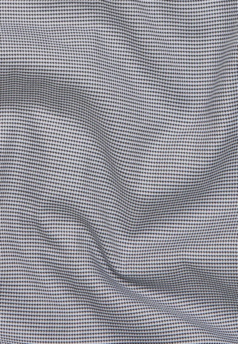 Hemd Twill Langarm grau