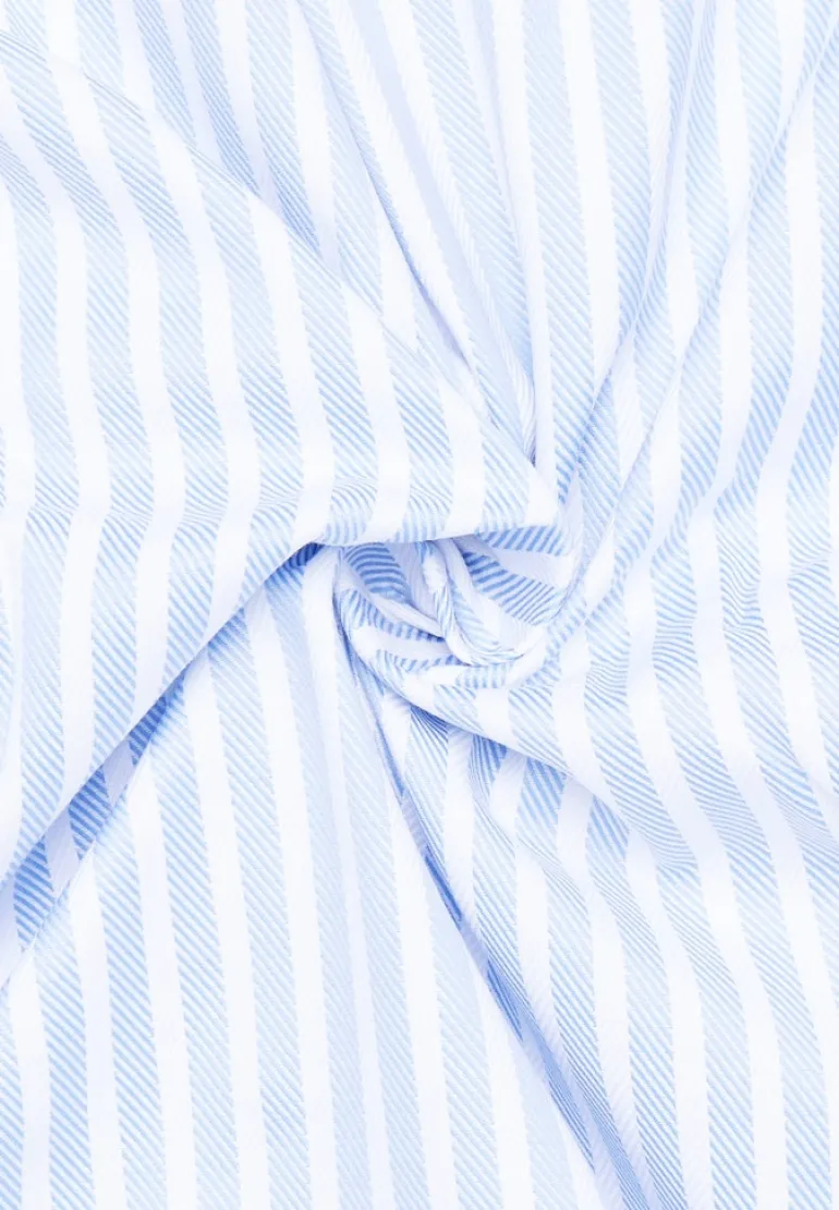 Hemd Twill Langarm hellblau
