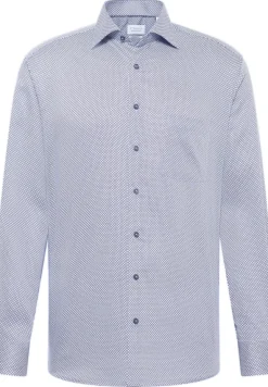 Hemd Twill Langarm hellblau