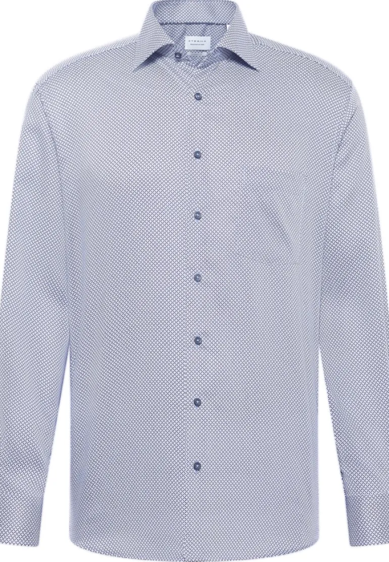 Hemd Twill Langarm hellblau