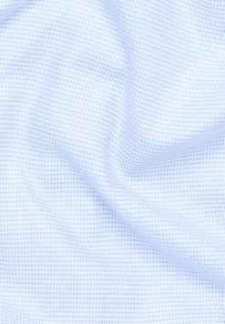 Hemd Twill Langarm hellblau