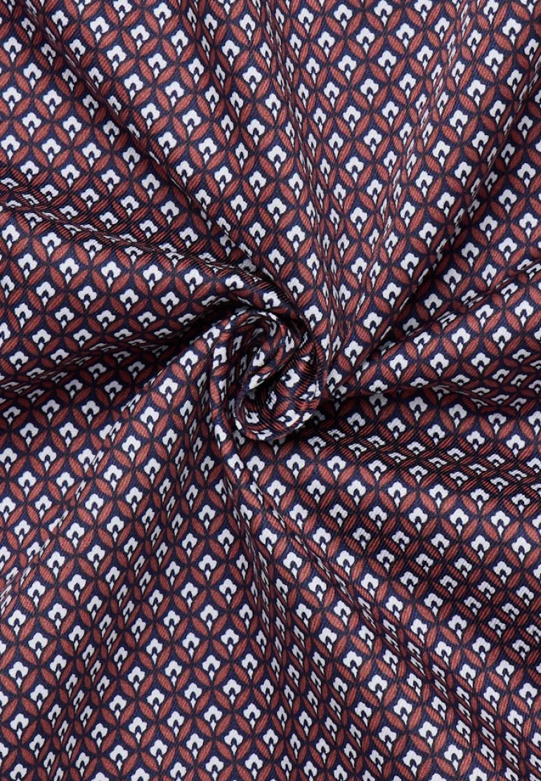 Hemd Twill Langarm rot