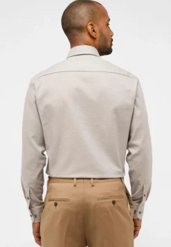 Hemd Twill Langarm sand